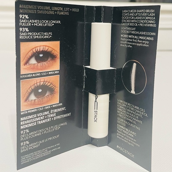 MAC Cosmetics MAC Stack Legit Lift Lash Primer NIB - Picture 2 of 5